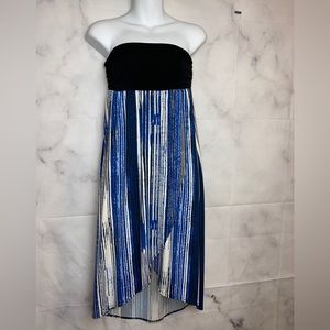 Alyx High Low Stretchy Striped Skirt Small